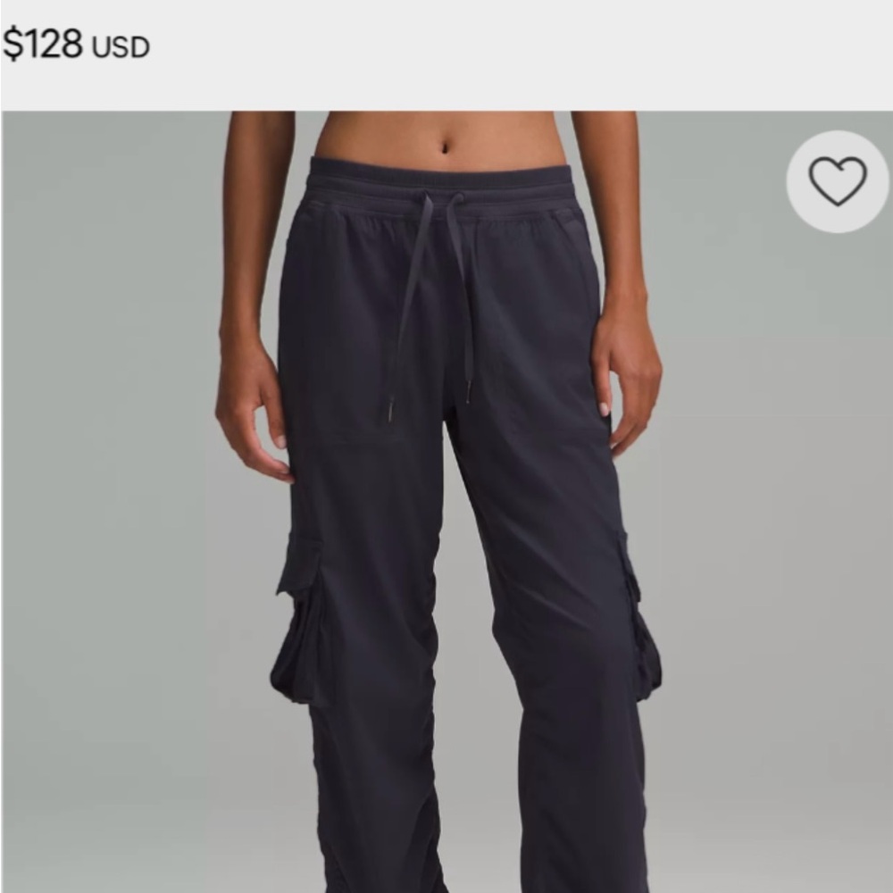 lululemon dance studio pants navy size small